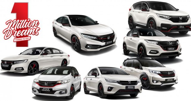 Honda ra mắt phiên bản '1 Million Edition' để chào mừng dịp đặc biệt